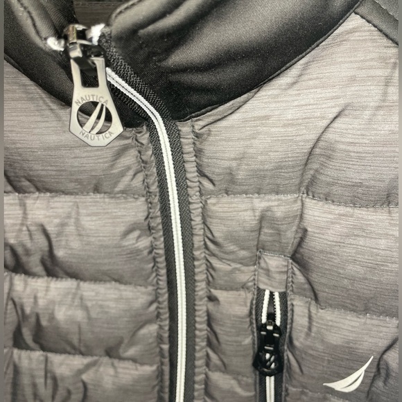 Nautica® 
Men’s Mix Media Jacket - Grey and black Size S - Picture 7 of 10